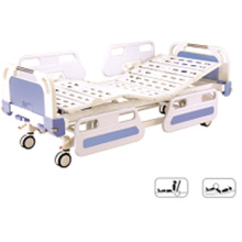 Muebles central de bloqueo movible Full-Fowler cama de hospital con ABS Head / Foot Board